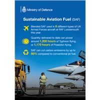 RAF Missions Fuelled Sustainably