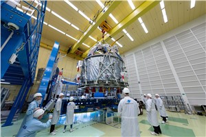 ESM-3 leaves integration hall