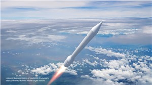 Rendering of NGC's new ICBM target design