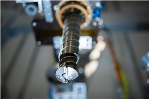 Lunar drill close-up
