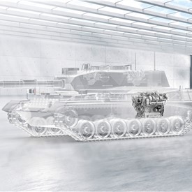 Image - Rolls-royce and FFG Are Working on a Concept for the Repowering of Wisent 1 and the Leopard 1 Tank Vehicle Family Wit mtu 8V199.
