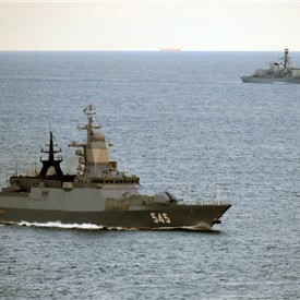 Image - Royal Navy and RAF Shadow Russian Ships and Intercept Russian Aircraft to Protect UK National Security