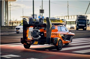 The PAL-V Liberty driving in the Netherlands
