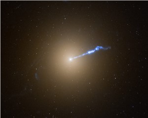 Hubble's view of M87 galaxy