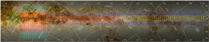 Area of the Milky Way mapped by VVV & VVVX surveys