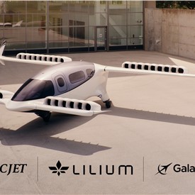 Image - Lilium Debuts Jet in US at Houston Hobby Airport and Signs Infrastructure Partnership with Galaxy FBO