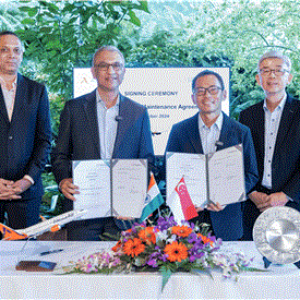 ST Engineering Secures Exclusive Contract with Akasa Air for LEAP-1B Engine Maintenance