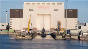 Agamemnon hits the water for the first time