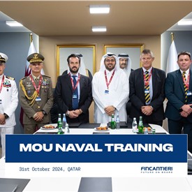 Image - Fincantieri and BQ Solutions Sign MoU to Advance Naval Education and Training in Qatar