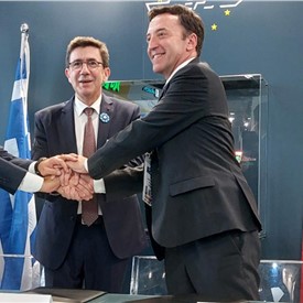 Image - Initial Consortium Agreement for EDF 'Call 2' of the Modular and Multirole Patrol Corvette Project Signed Today at Euronaval.