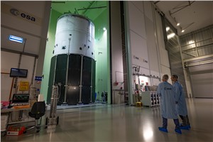 Ariane 6 upper stage in LEAF ESA-A. Conigli &copy;