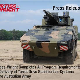 Image - Curtiss-Wright Completes All Program Requirements for Delivery of TDSS to Australian Army