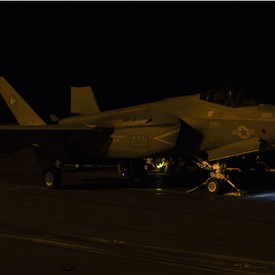 Image - US Marine Squadron Conduct 1st Combat Strikes Using F-35C Platform