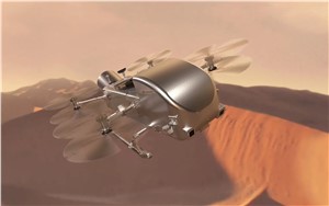 Artist's concept of Dragonfly NASA/Johns Hopkins APL/Steve Gribben  &copy;
