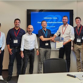 Vaeridion Completes its 1st Pre-application Contract With EASA