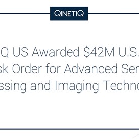 Image - QinetiQ US Awarded $42M Task Order to Support US Army Advanced Sensor Processing and Imaging Technologies