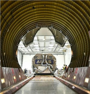 Thuraya-4 loaded into Beluga  Airbus &copy;