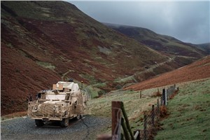Wolfhound Vehicle with Laser DEW