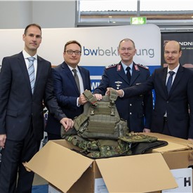 Mehler Protection Delivers the 200,000th MOBAST Ballistic Protection Vest System to Bw Bekleidungsmanagement GmbH