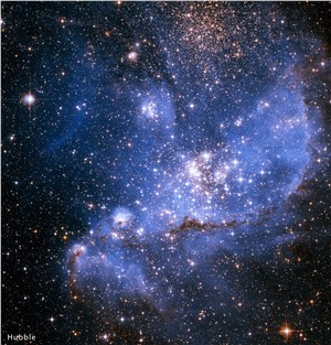 NGC 346 (Hubble) NASA, ESA, CSA, STScI, O. C. Jones (UK ATC), G. De Marchi (ESTEC), M. Meixner (USRA), A. Nota (ESA)  &copy;