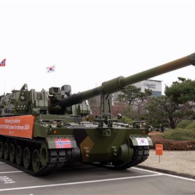Hanwha Aerospace Ships More K9 Howitzer and K10 Ammunition Resupply Vehicles to Norway