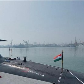 Commissioning of INS Vaghsheer, the 6th Kalvari-class Submarine Entirely Made in India Based on Scorpene Design