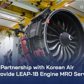 ST Engineering Secures Contract with Korean Air to Provide LEAP-1B Engine Maintenance