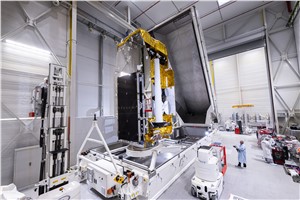SpainSat NG1 packing in Toulouse, France Airbus SAS 2025  &copy;