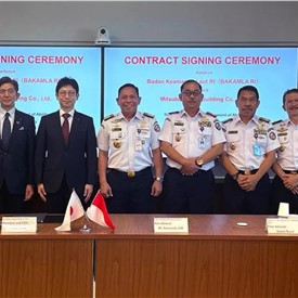 Mitsubishi Shipbuilding Receives Order for an Offshore Patrol Vessel from the Indonesian Maritime Security Agency