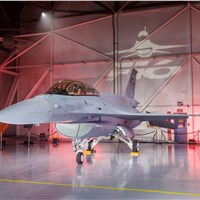 LM Delivers 1st F-16 Block 70 Jet to Bulgaria