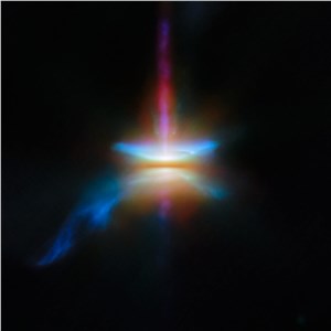 HH 30 (MIRI & NIRCam image) ESA/Webb, NASA & CSA, Tazaki et al. &copy;