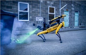 Image of bomb disposal robot Ministry of Defence (United Kingdom) &copy;