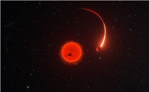 Artist impression of brown dwarf Gaia-5b ESA/Gaia/DPAC/M. Marcussen  &copy;