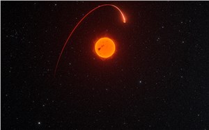 Artist impression of exoplanet Gaia-4b ESA/Gaia/DPAC/M. Marcussen &copy;