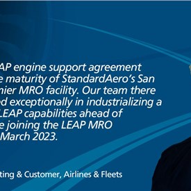 Image - StandardAero Signs 15-Year CFM LEAP Support Agreement with Major Middle East Airline