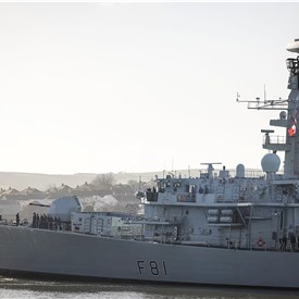 Image - HMS Sutherland Returns to Sea After Successful Upgrade