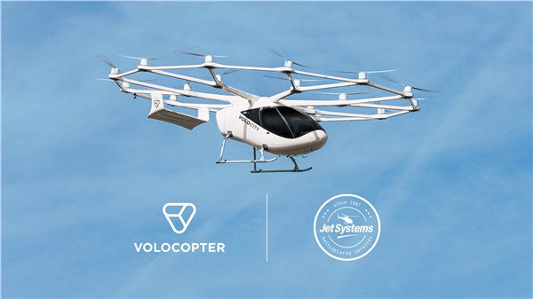Jet Systems and Volocopter to Partner in eVTOL Operations in France