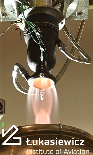 TLPD with liquid cooled combustion chamber Lukasiewicz Research Network - Institute of Aviation &copy;