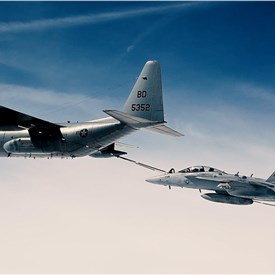 The Navy's Carrier Airwing Flies Further With Hercules' New Tanker Approval