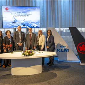 AFI KLM E&M and Air Canada Sign Major 10-Year Contract for Component Support of Boeing 787 Aircraft