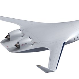 Image - P&W and Collins Aerospace to Lead Engine Integration and Supply Power Units and Nacelles for JetZero Blended Wing Aircraft