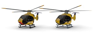 Digital rendering ADAC Luftrettung & OAMTC H140s Airbus &copy;