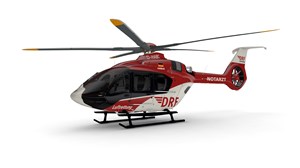 Digital rendering of DRF's Airbus H140 Airbus &copy;
