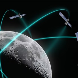 Image - Moonlight: Thales Alenia Space to Develop the Space Segment of the Navigation System Orbiting Around the Moon