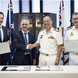 Navantia Australia Signs Landmark Designer Support Contract to Support RAN Fleet