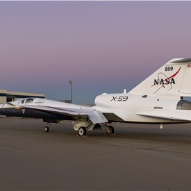 NASA's X-59 Completes 'Cruise Control' Engine Speed Hold Test