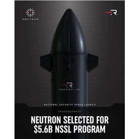 Image - Rocket Lab's Neutron Rocket On-Ramped to US Space Force's $5.6Bn NSSL program