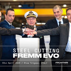 Works Start on the 1st "Fremm Evo" Unit for the Italian Navy