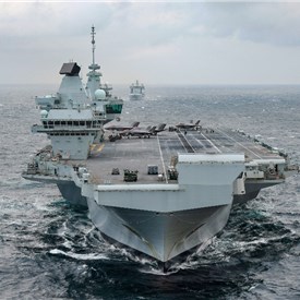 Image - Royal Navy Aircraft Carrier in Final Preparation to Lead Multinational Deployment to Mediterranean and Indo-pacific