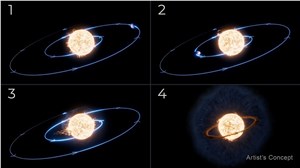  NASA, ESA, CSA, R. Crawford (STScI) &copy;